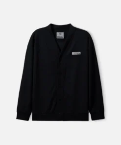 Áo Khoác Cardigan Vải Waffle